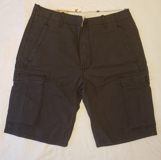 Men Black Cargo Levi shorts