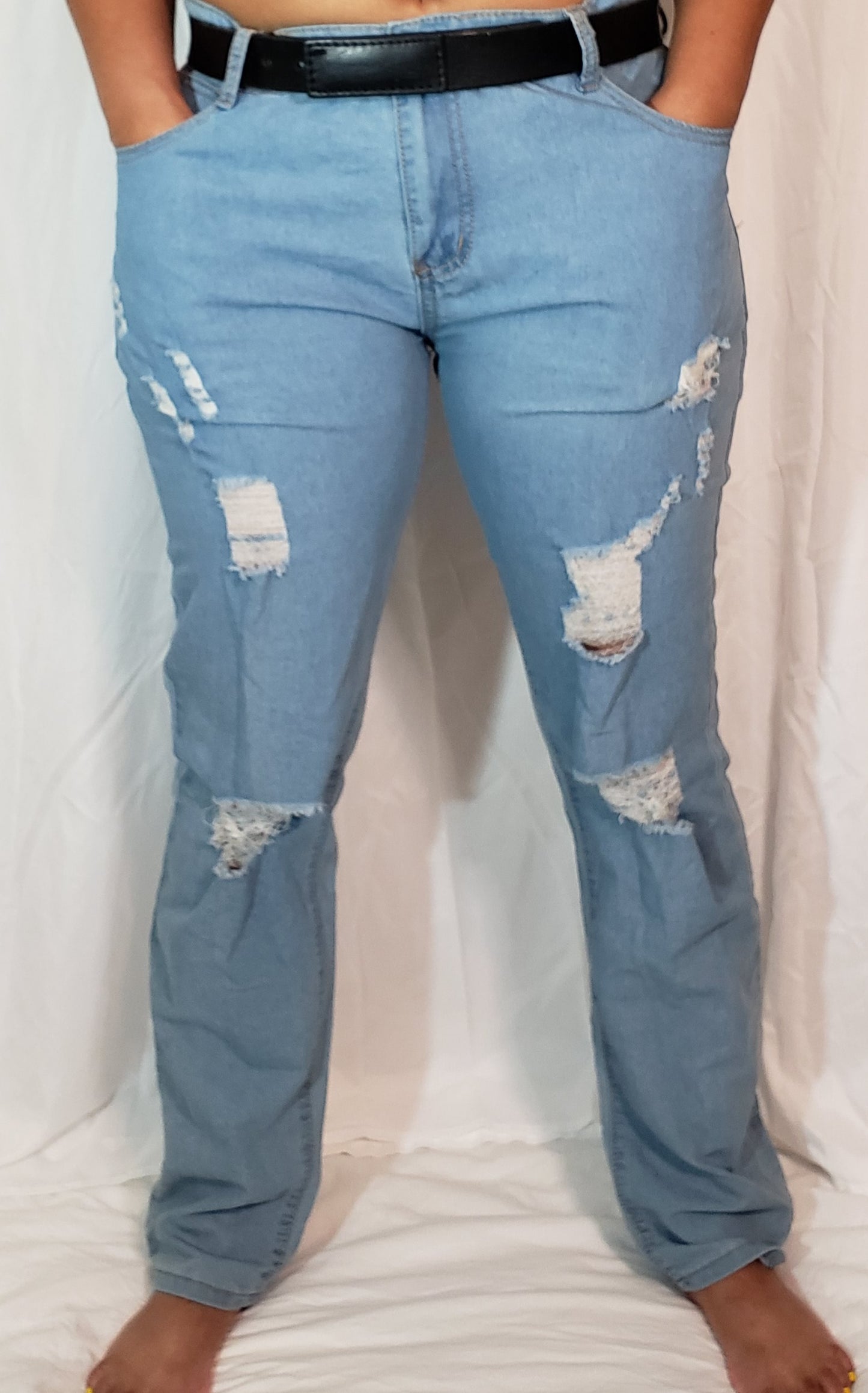 Fashion Distressed Jeans