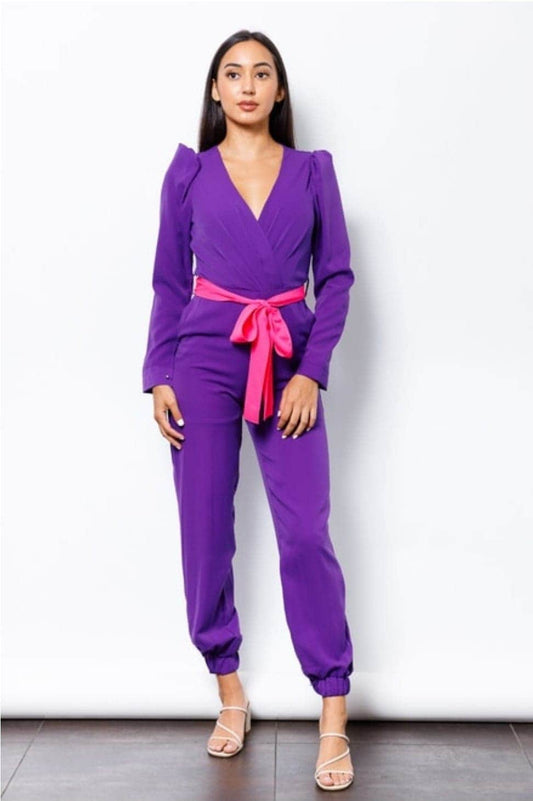 Purple Power Jumpsuit